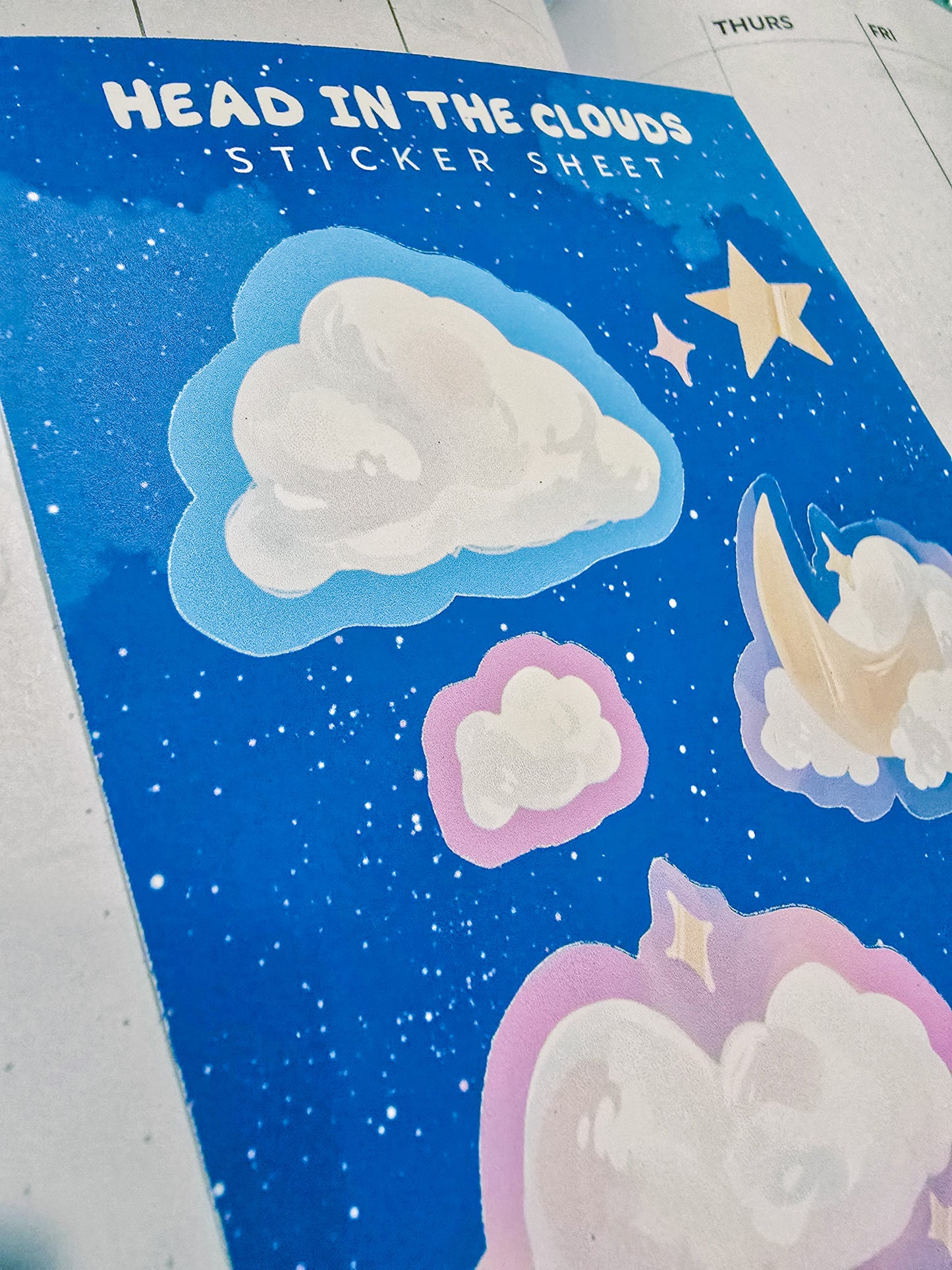 Head in the Clouds - Sticker Sheet