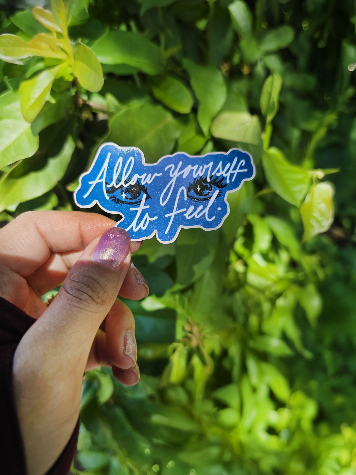 Allow Yourself to Feel - Sticker