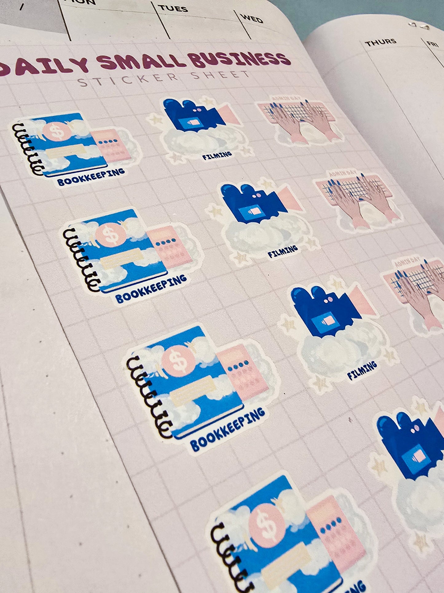 Daily Small Business - Sticker Sheet