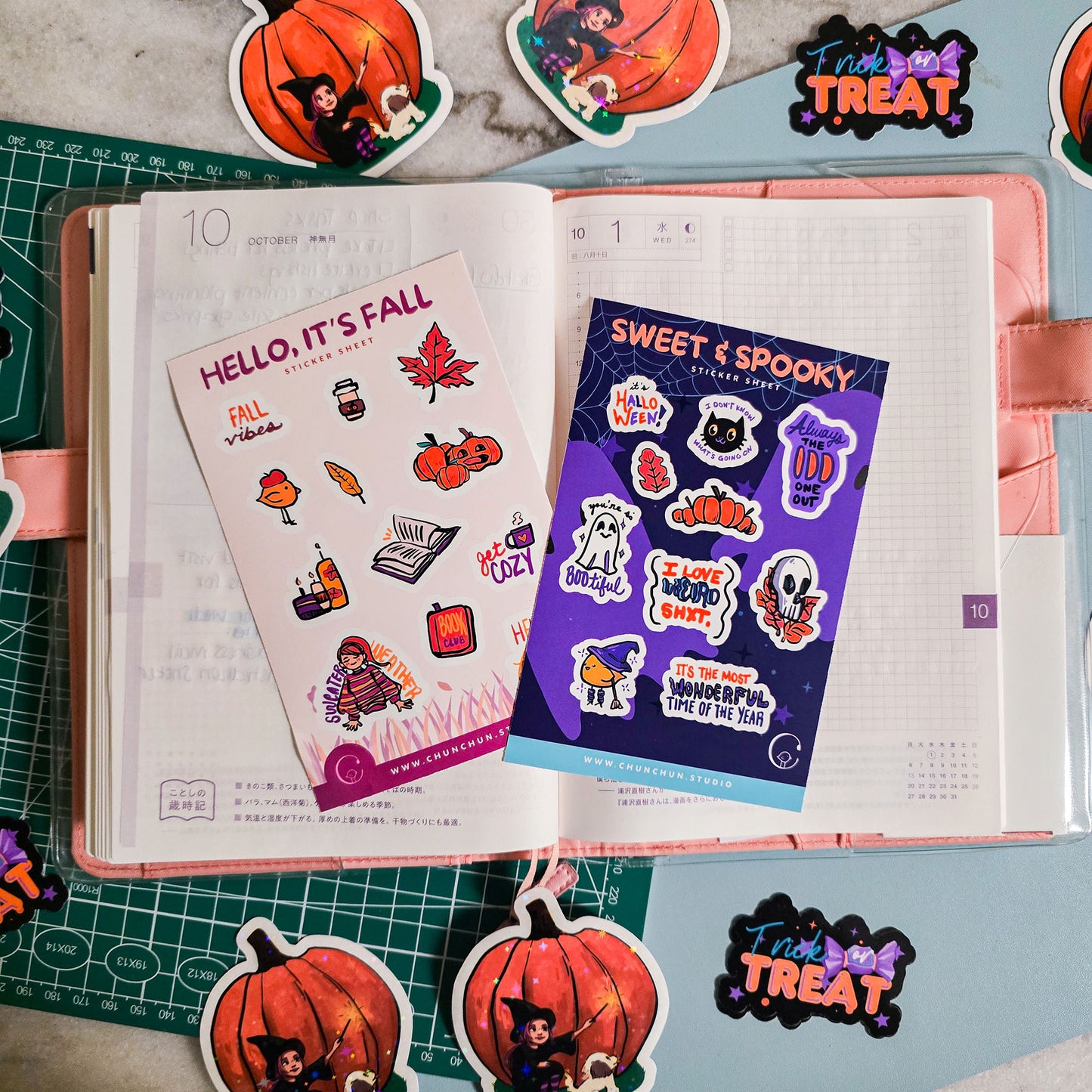 Sweet & Spooky - Sticker Sheet