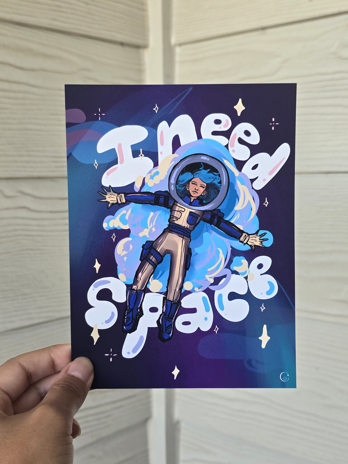 I Need Space - Art Print