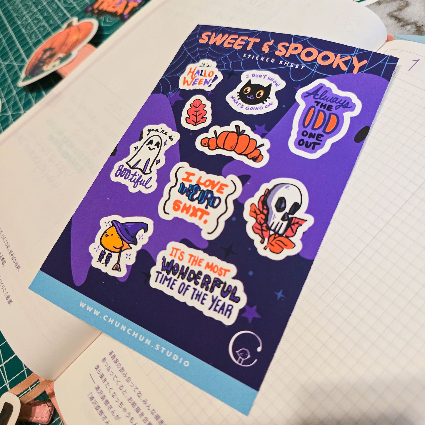 Sweet & Spooky - Sticker Sheet