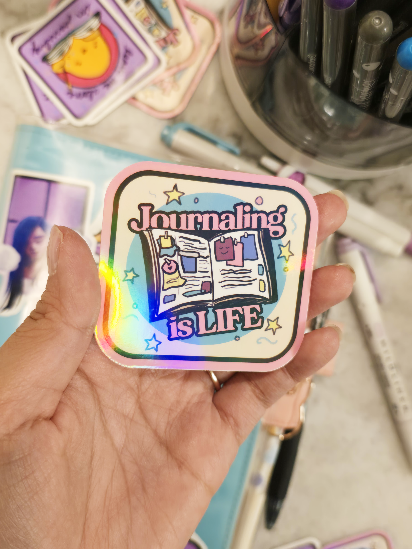 Journaling is LIFE - Sticker