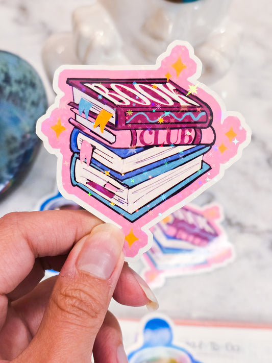 Book Club Sticker