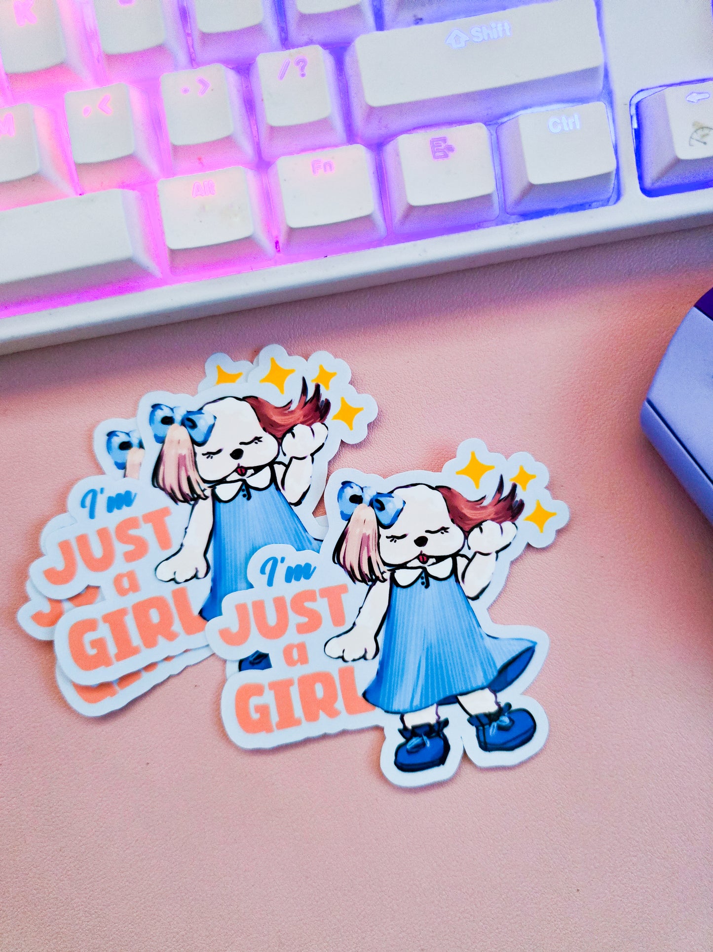 I'm Just a Girl - Sticker