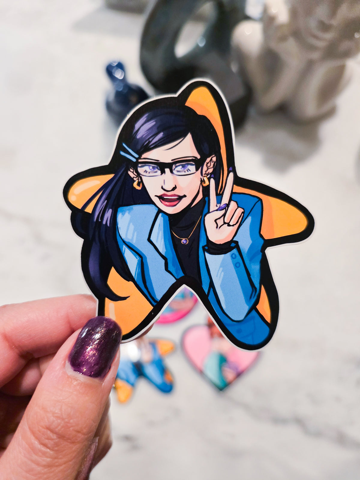 Random Lady Sticker Office Lady Sticker Pack - 3 pack – chunchun studio