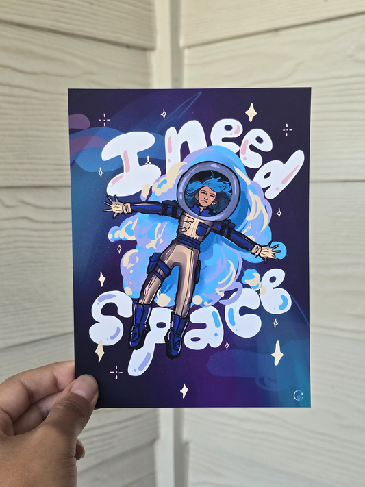 I Need Space - Art Print