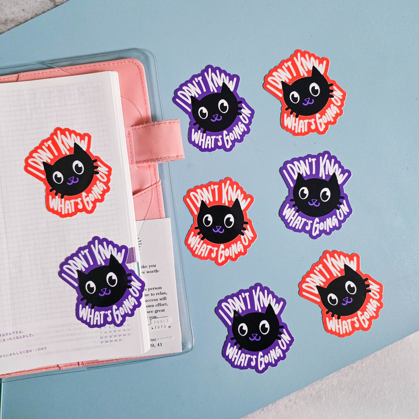 I Don't Know Kitty - Sticker