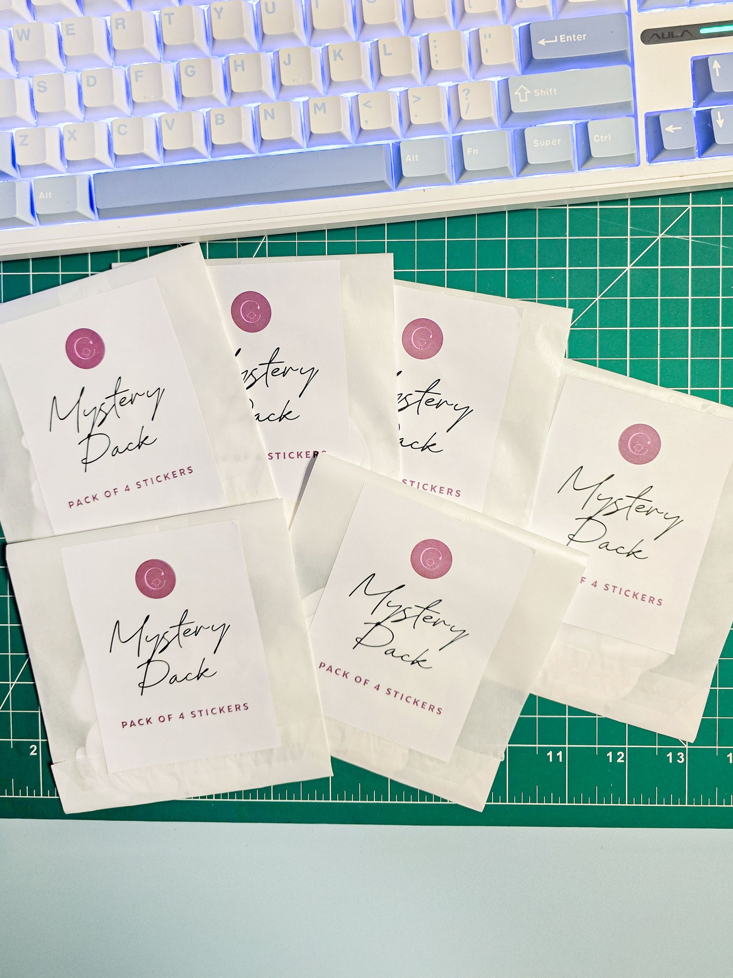 Mystery Sticker 4-Pack